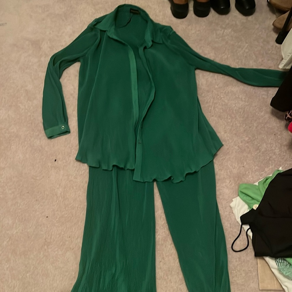 Pretty Little Thing Matching Green Set